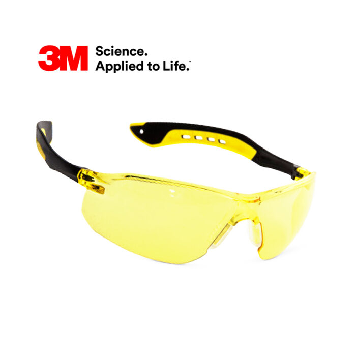 Gafas De Seguridad 3M Lente Amarillo Dotaciones A Domicilio