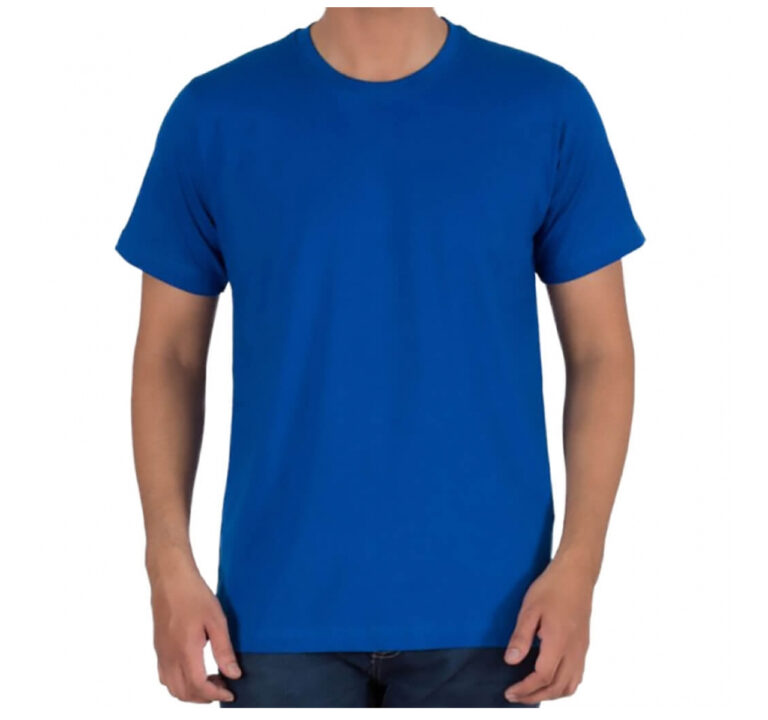 Camiseta-Cuello-Redondo-Dotacciones-A-Domicilio-azul-Rey