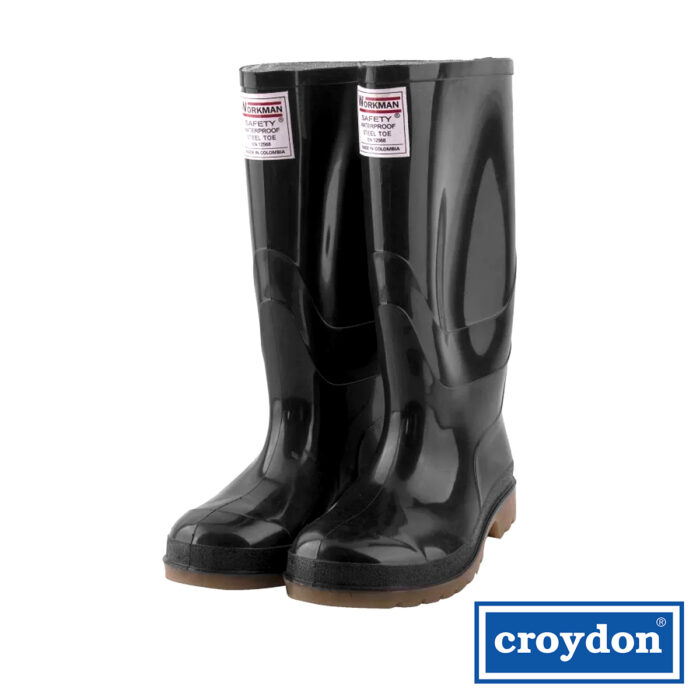 Botas De Caucho Negras Croydon Dotaciones A Domicilio