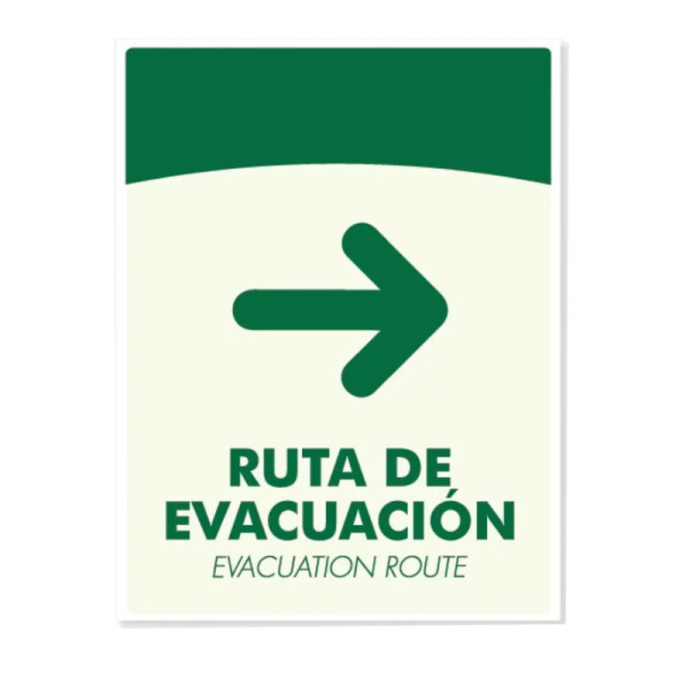 ruta-de-evacuacion-señalizacion-derecha-Dotaciones-A-Domicilio