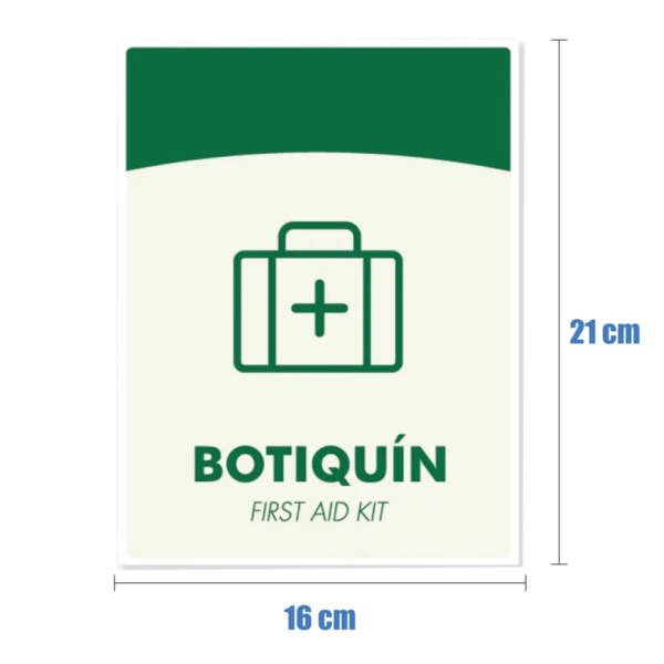 Señalización Botiquín - Dotaciones A Domicilio
