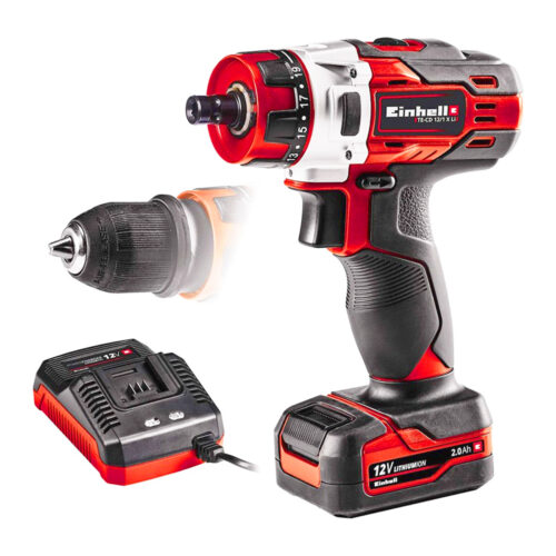 TALADRO-EINHELL-INALAMBRICO-18v-DOTACIONES-A-DOMICILIO