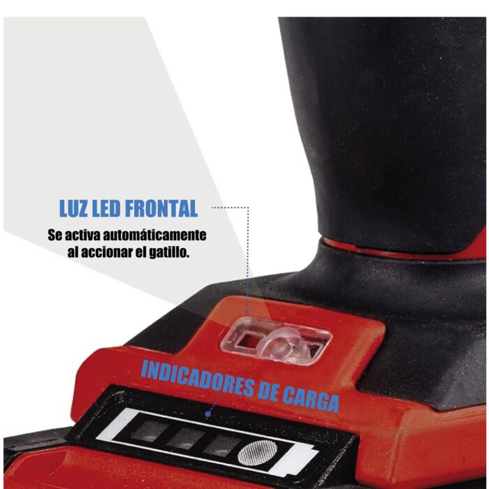 TALADRO EINHELL INALAMBRICO 18v DOTACIONES A DOMICILIO