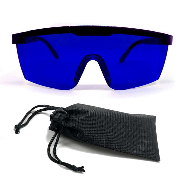 Paquete de 2 gafas de protección láser para depilación con punto
